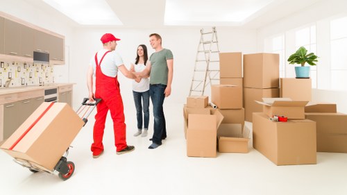 Careful loading of furniture for small removals in Barnet