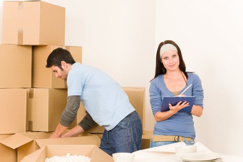 Professional movers handling removals in Barnet